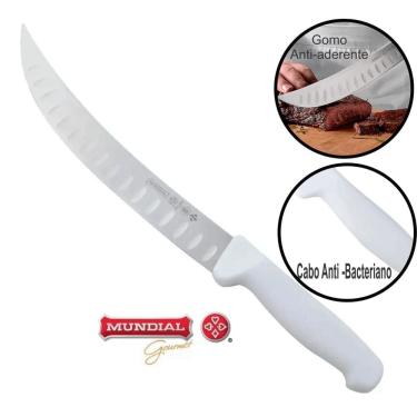 Imagem de Faca Butcher 10 Churrasco Curvada Mundial Grande Granton