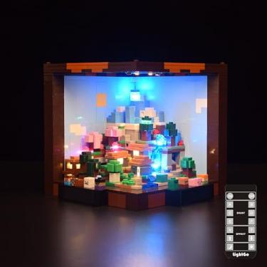 Imagem de LightGo Kit De Iluminação Led Projetado Para Lego 21265 Minecraft The Crafting Table Building Set - Não Inclui Modelo