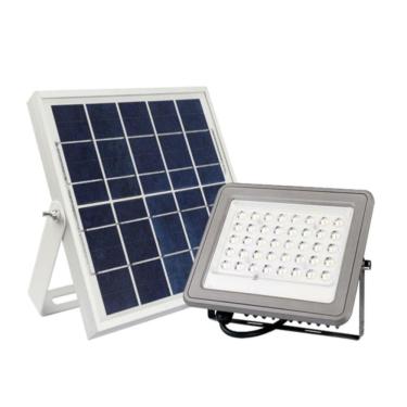 Imagem de Refletor Solar LED 100W Luz Branca IP65 C/Controle Dairu