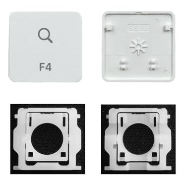 Imagem de GRMTRV Dobradiça individual de substituição para teclado Magic A2438 A2439 A2449 A2450 A3118 A3203 2021-2024 ano (tecla F4)