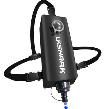 Imagem de SZWRSKJ Bolsa de peito de recarga de bolas de gel Blasters – bolsa de ombro ajustável para pistola de respingos, 3000 cartuchos de munição rápida e rápida carregador compatível com acessórios Orbez de