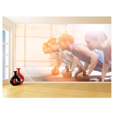 Imagem de Papel De Parede 3D Academia Exercício Crossfit 3,5M Aca28