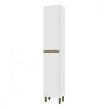 Imagem de Paneleiro 2 Portas 3 Prateleiras Branco - Indékes, Branco