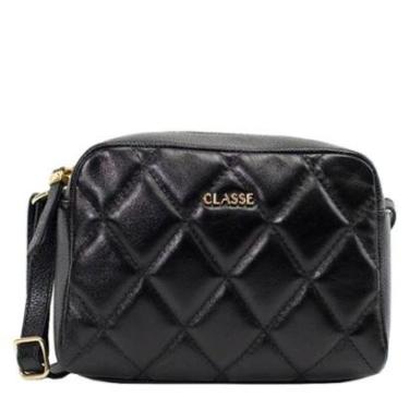 Imagem de Bolsa Classe Couro Shopping Bag Com Costura Em Losango-Feminino