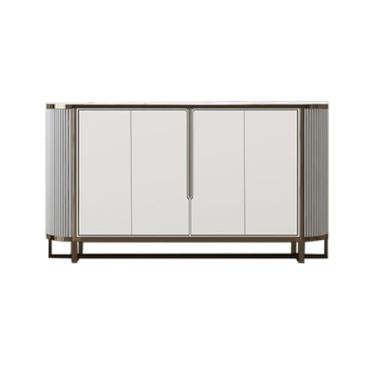 Imagem de URGDWEKJY Armário buffet estilo chinês armário de entrada cozinha café bar armário moderno aparador de madeira aparador armário aparador (M: 150 * 40 * 90 cm)