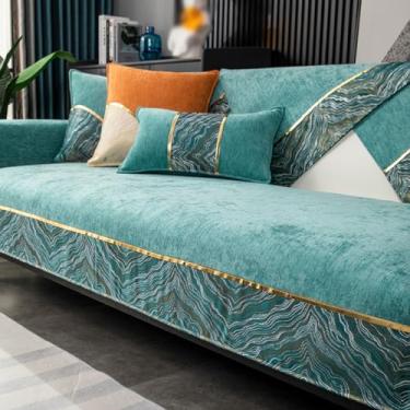 Imagem de 5JJJLOOOPP Capa de sofá 1 70 * 90 cm 2 3 4 lugares capa de almofada multicapa cor 5 proteção elegante para animais de estimação (cor 1 110 * 160 cm)