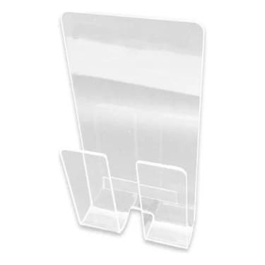 Imagem de Suporte de Parede para Celular  Acrílico Universal e Prático - Loja Di