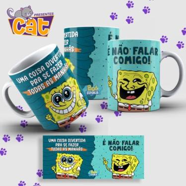 Imagem de caneca bob esponja - porcelana 