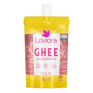 Imagem de Manteiga Ghee com Sal do Himalaia Sem Lactose Refil Leviora 300g