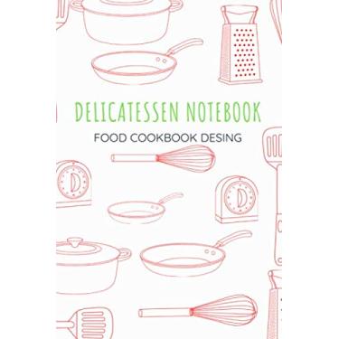 Imagem de Delicatessen Notebook. Food Cookbook Desing.: Apple Delicatessen.Food cookbook design. Recipe journals to write in. Recipe journal let's cook. Cook´s Creation. Eat happy.
