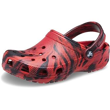 Imagem de Sandália crocs classic marbled clog pepper/black - 39