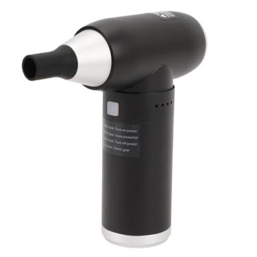 Imagem de Ymiko Espanador de Ar Comprimido, Soprador Turbofan Fluxo de Ar Poderoso Baixo Ruído Bateria de 6000mAh USB Recarregável Portátil Espanador de Ar Elétrico Espanador de Ar Portátil para