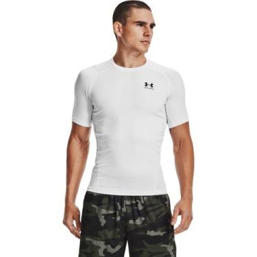 Imagem de Camiseta Compressão de Treino Masculina Under Armour HG Armour SS, Bra
