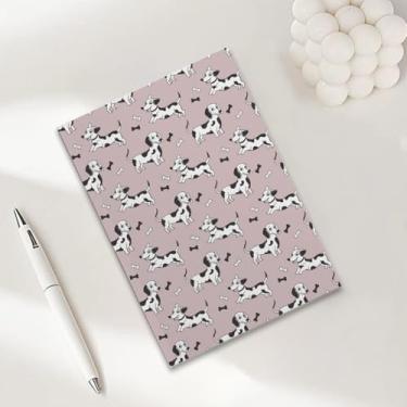 Imagem de Cadernos Happy Dachshund para trabalho, caderno de composição A5, caderno pautado na faculdade, agenda de viagem forrada para escrever anotações, presentes para amantes de cães