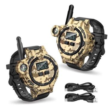 Imagem de Rádio bidirecional Walkie Talkies Zeeloopbee, pacote com 2 unidades