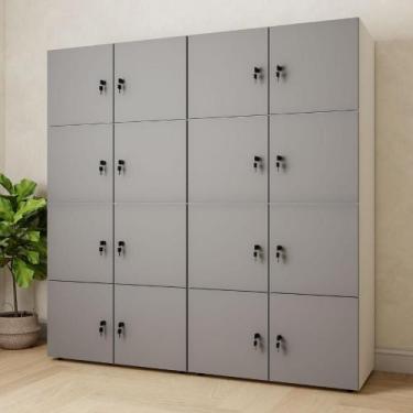 Imagem de Armário Organizador Locker 16 Portas c/ Chave F5 Office - F5 Office G,