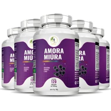 Imagem de KIT C/5 Un. Suplemento A mor a Miura 120 cápsulas - Fits Life