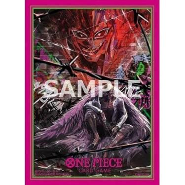 Imagem de BANDAI One Piece Card Game Protective Sleeves - Official Sleeve Limited Edition Vol.4 - Donquixote Doflamingo - 70ct Sleeves