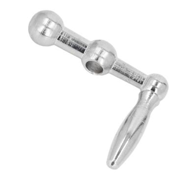 Imagem de FTVOGUE Manivela de Torno Deslizante de 3 Esferas Com Punho Ergonômico e Instalação de Eixo Liso de 8 Mm para Construção de Ferro de Mini Torno 7x10 0618 CJ18