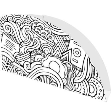 Imagem de Embalagem Para Tapioca Branco e Preto 300un - Pdv Print