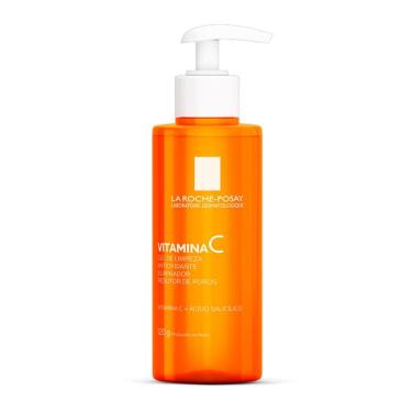 Imagem de Gel de Limpeza La Roche Posay Vitamina C Antioxidante Iluminador e Redutor de Poros 120g
