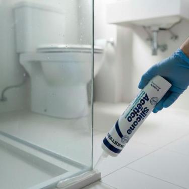 Imagem de Silicone Acético 300ml Western Transparente Reparo Uso Geral
