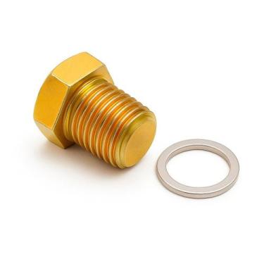 Imagem de Bujão Recuperador Carter Cônico Espanado 13mm Moto Universal - RCF Gro