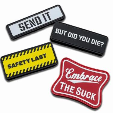 Imagem de Pacote de remendo tático – Memes Bundle 3D PVC Moral Patch – Remendos patrióticos americanos resistentes dos EUA para militares, polícia, exército, bonés, jaquetas, calças e equipamentos (mulheres)