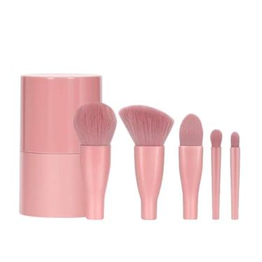 Imagem de Conjunto de pincéis de maquiagem, pincel de contorno, ferramenta de mistura de base, detalhe de pó, escultor, corretivo, stylus, kit de sombra, modelador de rosto, bronzeador, conjunto de ferramentas