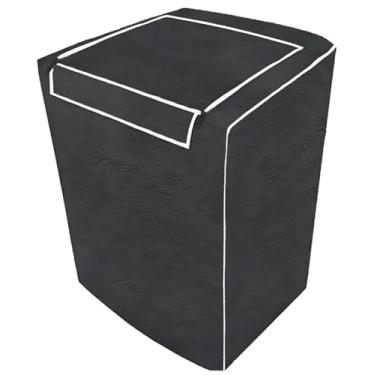 Imagem de Capa para Máquina de Lavar 12kg a 16kg Impermeável com Zíper | Proteção Contra Sol, Chuva, Poeira e Umidade | Compatível com Brastemp e Electrolux | Tecido Reforçado Alta Durabilidade (G)