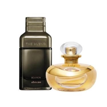 Imagem de Kit Perfume Oboticário The Blend Bourbon Eau De Parfum 100ml Lily Eau 