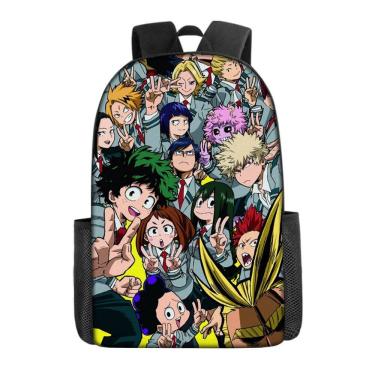 Imagem de Mochila My Hero Academia Midoriya Izuku School 29x16x42cm