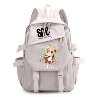 Imagem de Mochila Swords Online Anime School Bag para crianças 27x17x40cm