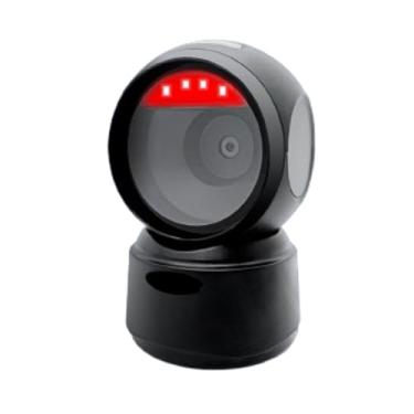 Imagem de EBTOOLS Leitor de Código de Barras de Mesa Sem Fio, Bt 5.0, Campainha, Indicador LED, Leitor de Código Barras Viva-voz 1D 2D, Modo Suspensão Automático, para Armazém, Supermercado