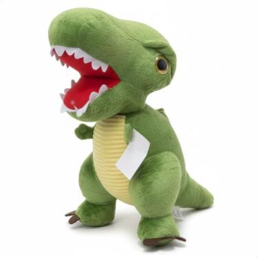 Imagem de Pelúcia Dinossauro / Jacaré / Crocodilo 30cm Antialérgico Lavável com 
