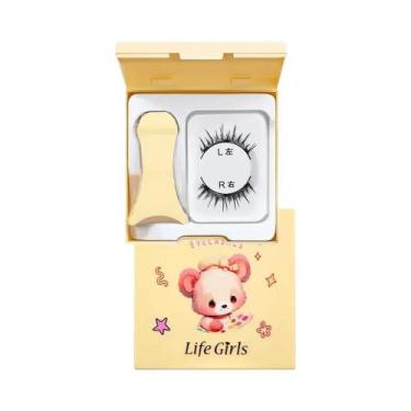 Imagem de Cílios Magnéticos Naturais E Espessos Para Meninas, Reutilizáveis, Sem