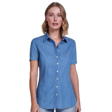 Imagem de Camisa Jeans Dudalina Essentials Feminino-Feminino