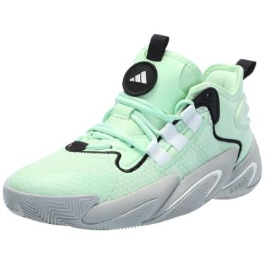 Imagem de adidas Byw Select Basketball Boost Tênis masculino, Semiverde brilhante/branco/cinza, 10