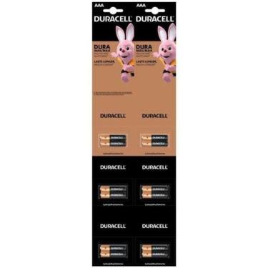 Imagem de Pilha Alcalina 1,5v Aaa Mn2400 (c/12 Pilhas) Duracell  - Bli / 12