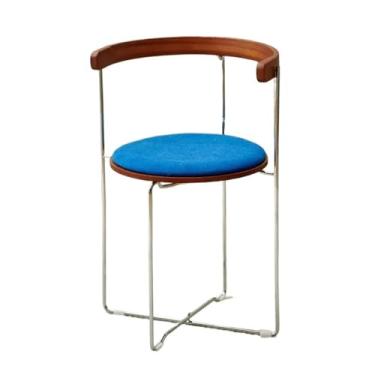 Imagem de Cadeira dobrável de metal para lazer, multifuncional, dobrável, portátil, cadeira de jardim, cadeira de praia, cadeira de pesca, cadeira de acampamento, adequada para uso interno e externo ou