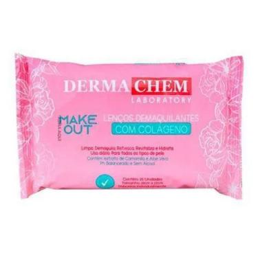 Imagem de Lenço Demaquilante Dermachem Make Out com Colágeno