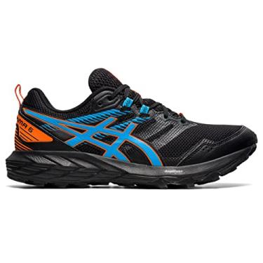 Imagem de ASICS Men's Gel-Sonoma 6 Running Shoes, 13M, Black/Digital Aqua
