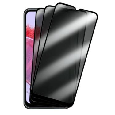Imagem de Película de Privacidade em Vidro Temperado 9H para Samsung Galaxy M34, Anti-Spy, 3 Unidades