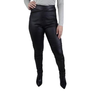 Imagem de Calça Feminina Bruna e Bia Skinny Resinada-Feminino