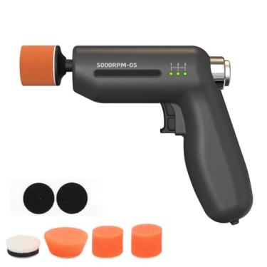 Imagem de Snsowed Kit Portátil de Reparo de Arranhões, Máquina Polimento Automotivo 12V Com 3 Configurações Velocidade, 5000RPM para Reparo e Restauração Arranhões Pintura,