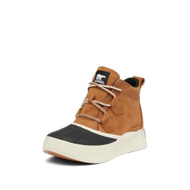 Imagem de SOREL Bota feminina à prova d'água clássica Out N About lV, Taffy/preto, 9.5 Wide