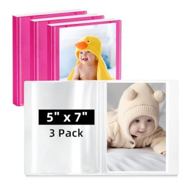 Imagem de Vienrose Pequeno Álbum De Fotos, Pacote Com 3 Unidades, Álbum De Fotos 4 X 6, Cada Álbum De Fotos Contém 52 Fotos, Mini Álbum De Fotos Com Capa Personalizável, Álbum De Cartões Postais, Álbuns De Fo