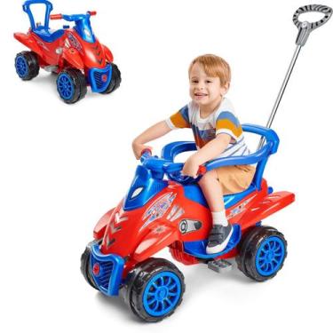 Imagem de Carrinho de Passeio e Pedal para Bebe Calesita Cross Legacy Spider