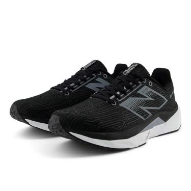 Imagem de New Balance FuelCell Propel V5 Tênis masculino, Preto/Branco/Aço, 8 Wide