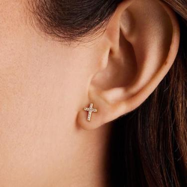 Imagem de Brinco feminino, pulseira de ouro de camada delicada empilhável para mulheres, joias da moda | Presente de festa, banhado a ouro 14K, standard, Latão, Sem pedra preciosa